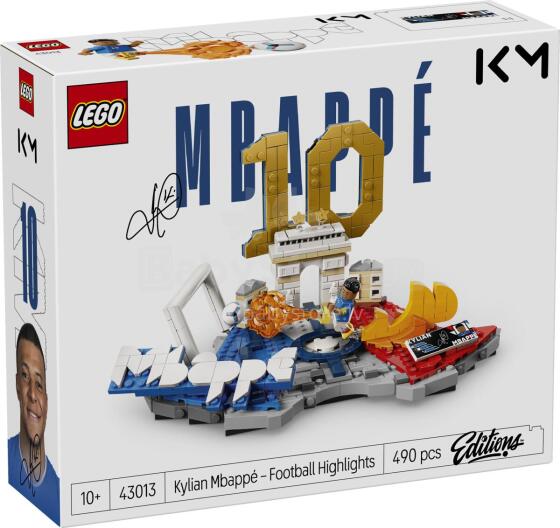 LEGO väljaanded Kylian Mbappé – Jalgpalli tipphetked