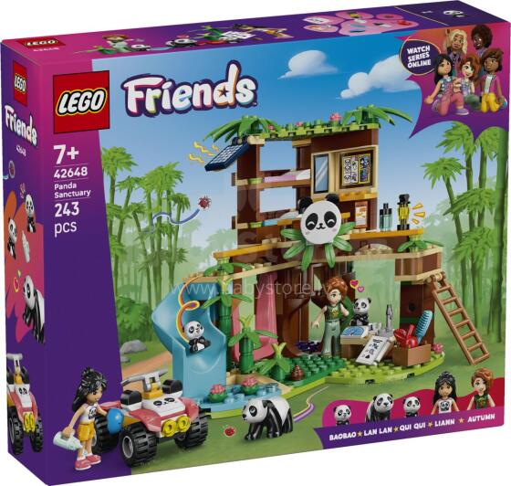 LEGO Friends Panda Pühamu Loomade Hooldus