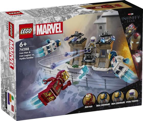 LEGO Super Heroes Raudmees ja Raudlegioon vs. Hydra sõdur