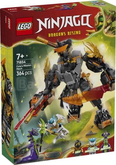 LEGO Ninjago Cole'i Missiooni Mech ja Draakon Zane