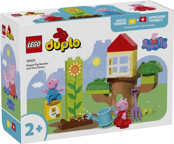 LEGO DUPLO Peppa Pigu aed ja puumaja