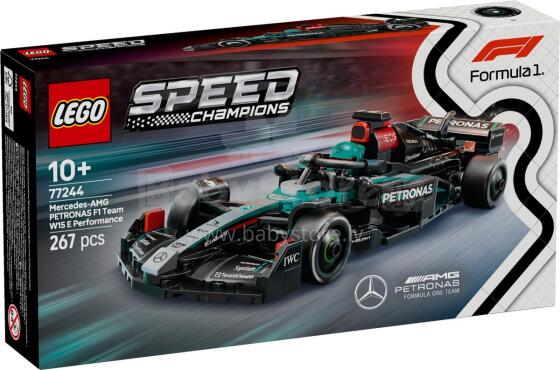 LEGO Speed Champions Mercedes-AMG F1 W15 võidusõid auto