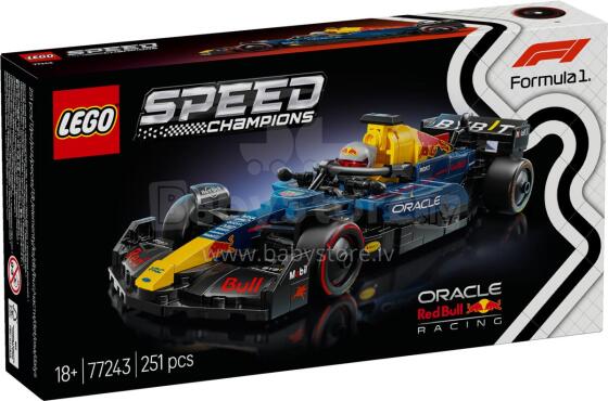 LEGO Speed Champions Oracle Red Bull Racing RB20 F1 võidusõid auto