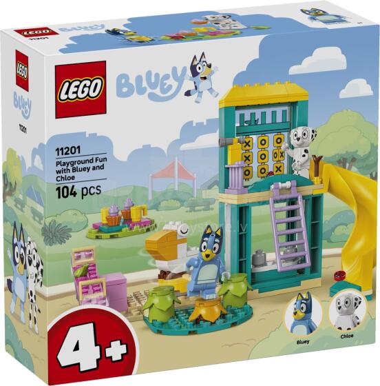 LEGO 4PLUS Mänguväljak Bluey ja Chloe'ga