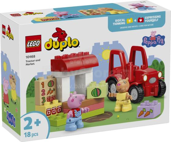 LEGO DUPLO Peppa Piga Traktor ja Turg