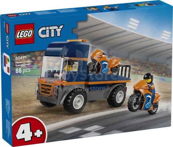 LEGO City Mootorratta Transporter