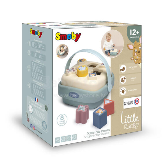 Smoby kujundite sorteerimise korv