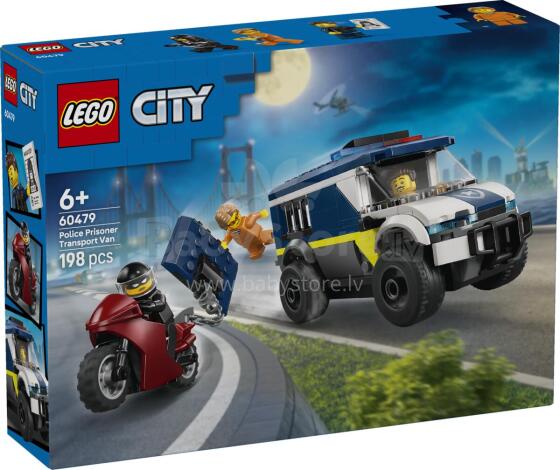 LEGO City Politsei Vangitransport Auto