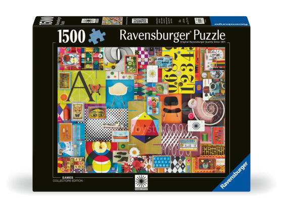 Ravensburger Pusle 1500 tk Eames Variatsioonid