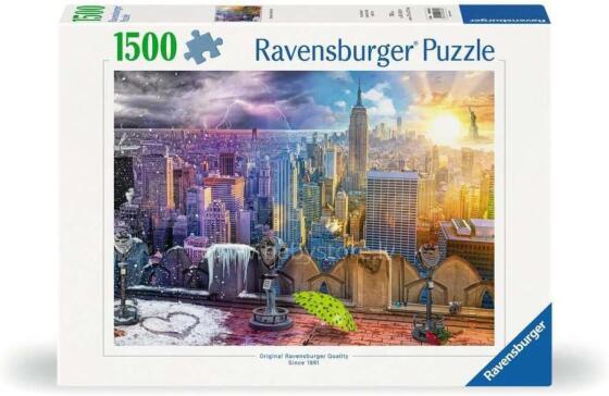 Ravensburger pusle 1500 tk Seasons in New York