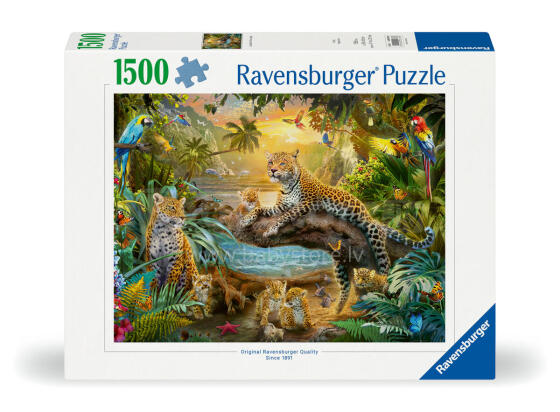 Ravensburgeri pusle 1500 tk Savannah elustab