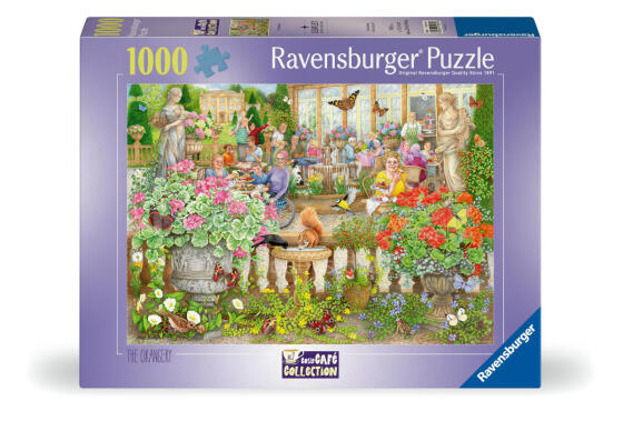 Ravensburger pusle 1000 tk Kohvik looduse keskel