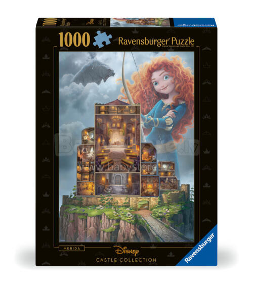Ravensburger pusle 1000 tk Disney Merida loss
