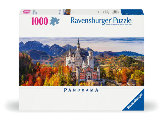 Ravensburger Panorama Pusle 1000 tk Loss Baierimaal