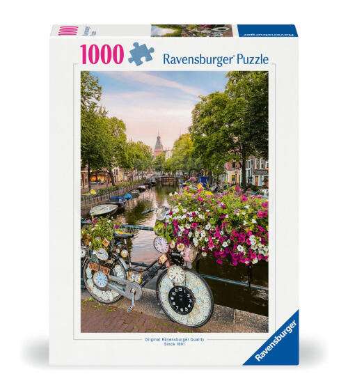Ravensburger Pusle 1000 Tükki: Jalgratas Amsterdamis