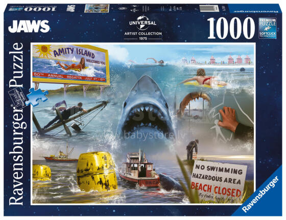 Ravensburger Pusle 1000 tk The Move JAWS
