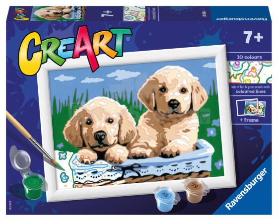 
Ravensburger Värvi numbritega Nunnud kutsikad