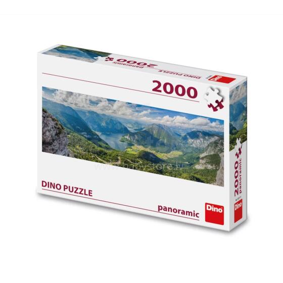 Dino Panoramic Puzzle 2000 Tükki: Vaade Alpidele