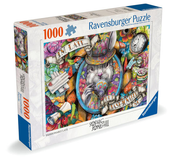 Ravensburgeri pusle 1000 tükki: Moodsa hilinemise pusle