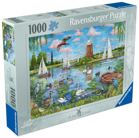 Ravensburgeri pusle 1000 tükki: Elu Broads'i ääres
