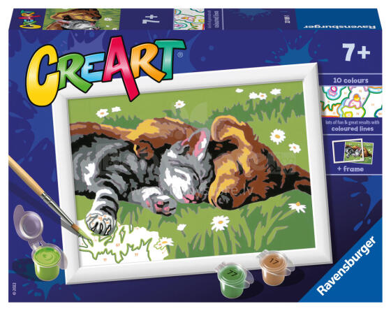 
Ravensburger Värvi numbritega Magavad Sõbrad