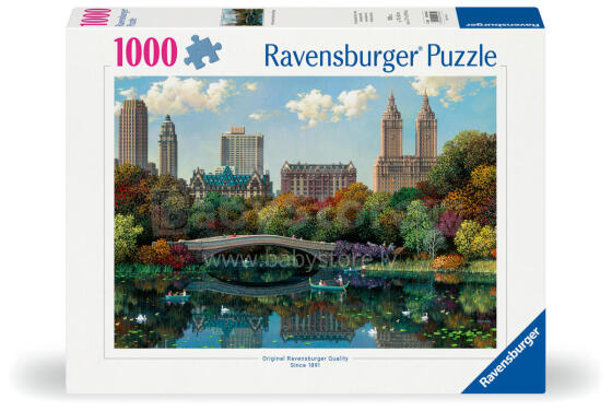Ravensburger Pusle 1000 tk New Yorgi Bow Bridge