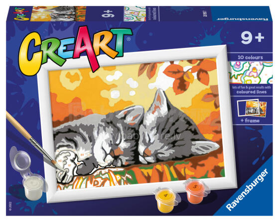 Ravensburger Värvi numbritega Sügisloomad