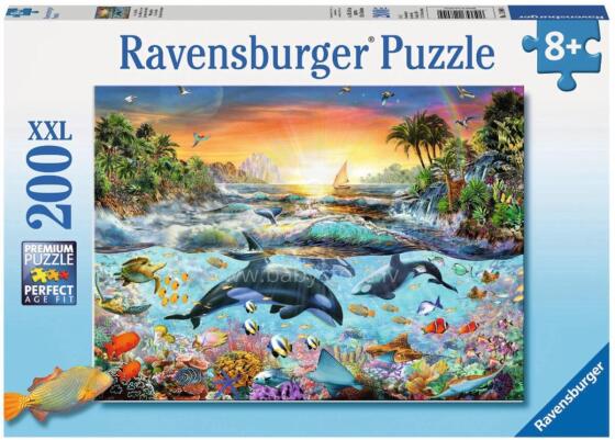 Ravensburger pusle 200 tk Orca paradiis