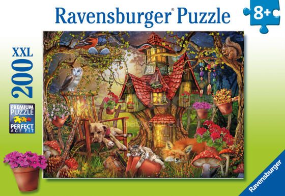 Ravensburger pusle 200 tk Metsamaja
