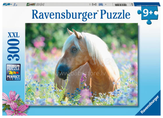 Ravensburger pusle 300 tk Hobune lillede seas