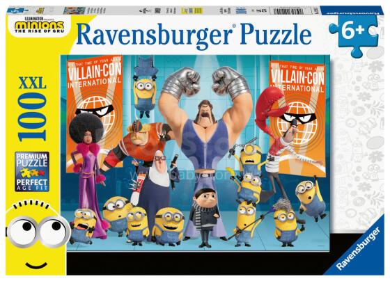 Ravensburgeri pusle 100 tk Minionid