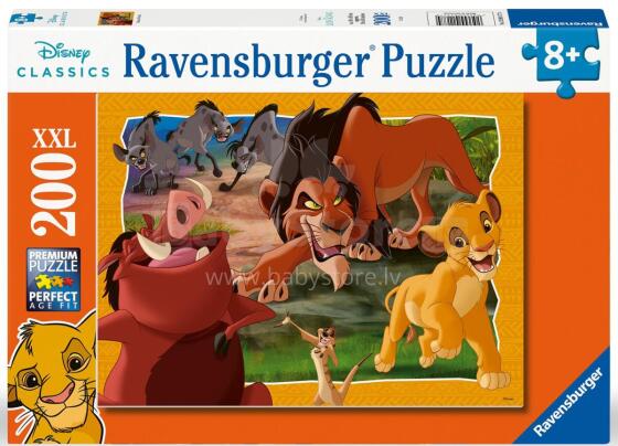 Ravensburger pusle 200 tk Mufasa