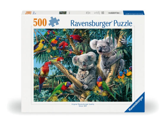 Ravensburger Pusle 500 tk Kookaburrad puul