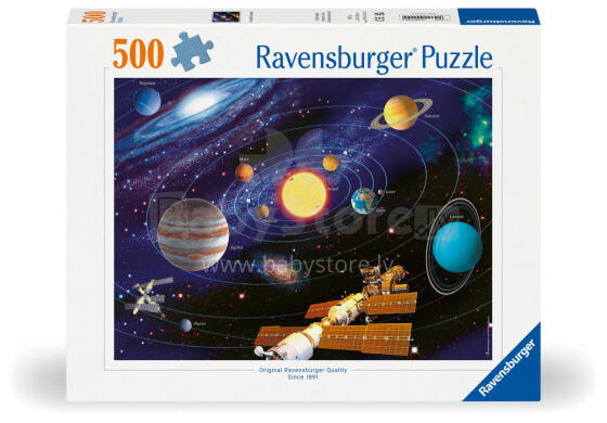 Ravensburgeri pusle 500 tk Päikesesüsteem