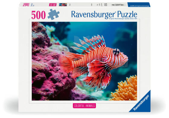 Ravensburger Pusle 500 tk Punane Lionfish