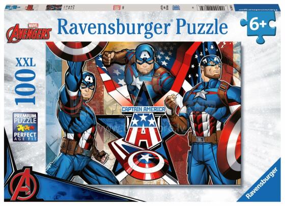 Ravensburger pusle 100 tk Kapten Ameerika