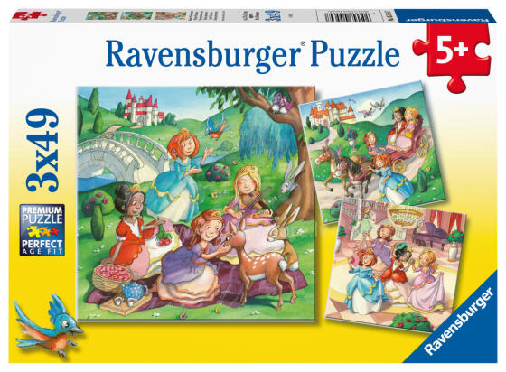 Ravensburger pusle 3x49 tk Little Princess
