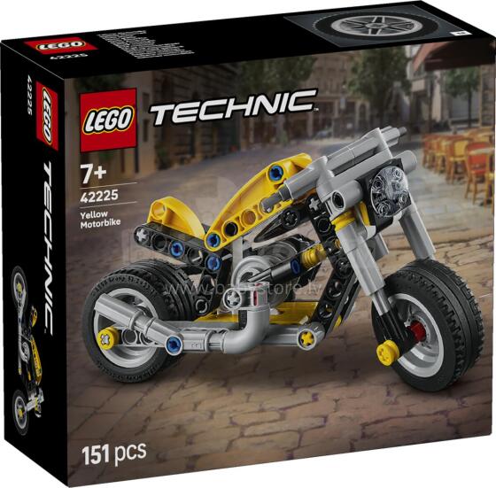 LEGO Technic Kollane Mootorratas