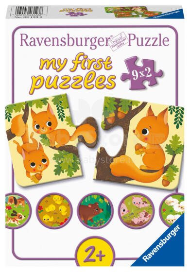 Ravensburger Minu Esimene Pusle 9x2 tk