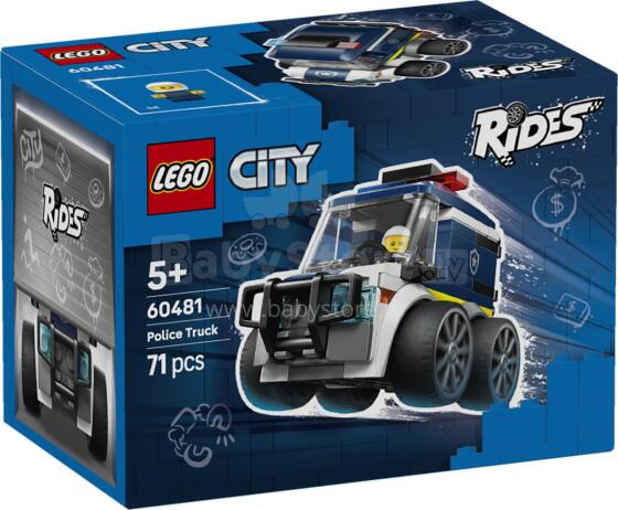LEGO City Rides – Politsei Veok