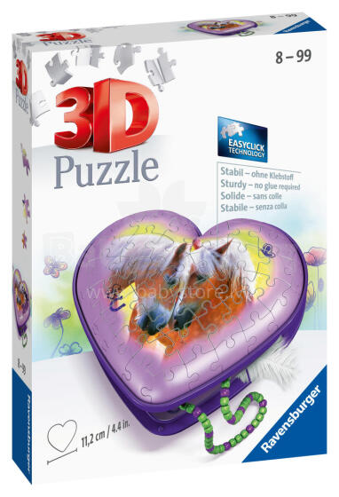 Ravensburger 3D pusle ehtelaeg Hobune