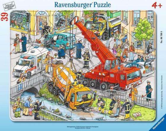 Ravensburger Frame Puzzle 39 tk A Rescue Mission