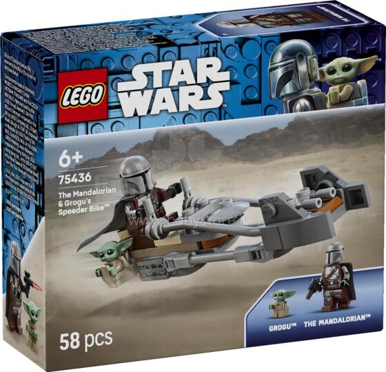 LEGO Star Wars The Mandalorian & Grogu kiirusratta
