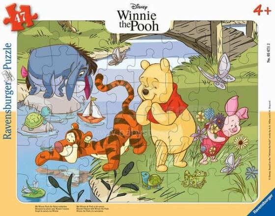 
Ravensburger raamipusle 47 tk Winnie Puhhi looduses