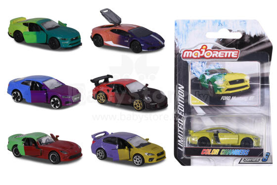 Majorette värvimuutuv auto