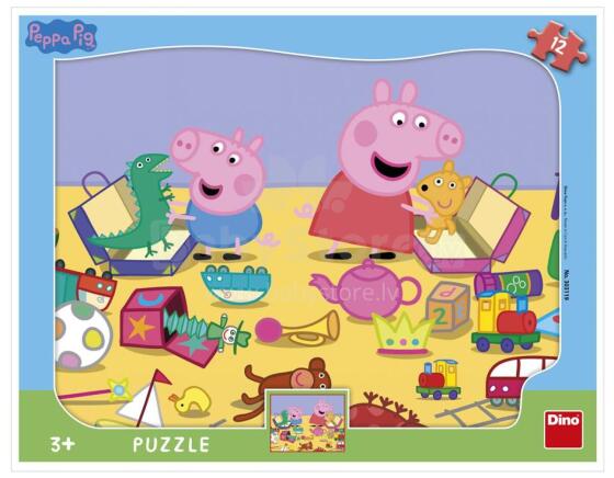 Dino raamipusle 12 tk, Peppa Pig