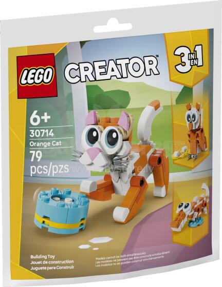 LEGO Creator Oranž Kass
