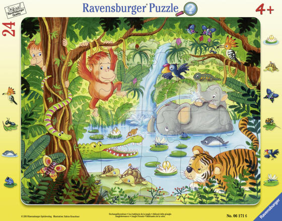 Ravensburger raamipusle 24 tk Džunglis