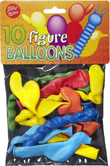 Bini figuur õhupallid, 10 tükki