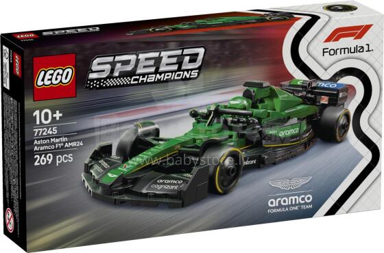 LEGO Speed Champions Aston Martin Aramco F1 AMR24 võidusõid auto